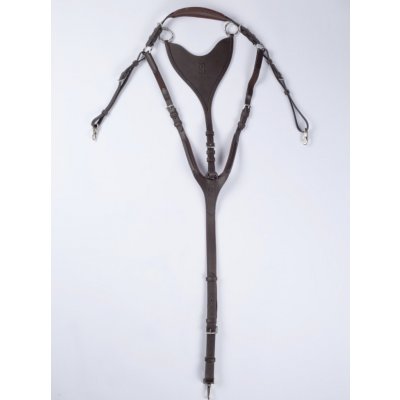 PS of Sweden Poprsník kožený Mexico hnědý – Zboží Mobilmania