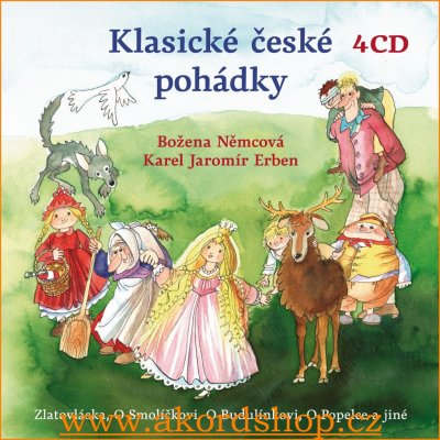 Němcová, Erben - Klasické české pohádky, CD