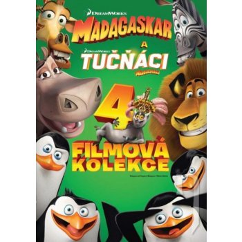 Kolekce: Madagaskar 1-3 + Tučňáci z Madagaskaru