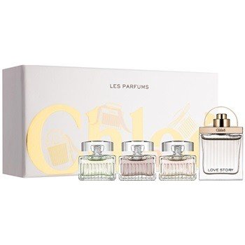 Chloé Chloé EDP 2 x 5 ml + Chloé EDT 5 ml + Chloé L'Eau De Chloé EDT 2 x 5 ml dárková sada