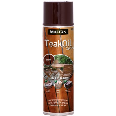 Maston spray TEAK OIL transparentní 500ml