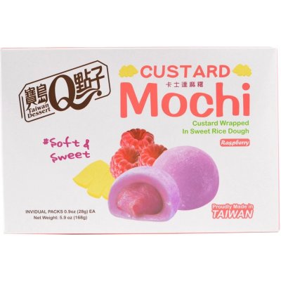 Q Brand Mochi Custard raspberry 168 g – Zbozi.Blesk.cz