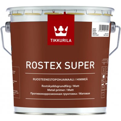 Tikkurila Rostex Super Ironoxide 3L Red – Hledejceny.cz