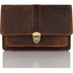 Paolo Peruzzi pánská stylová kožená etue hnědá 2 – Zboží Dáma