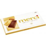 Merci smetanová s kávovou příchutí na bílé čokoládě 100 g – Zboží Dáma