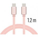 Swissten 71527201 Textile datový kabel USB-C 1,2 m – Zboží Mobilmania