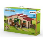 Schleich 42195 Stáj velká s koňmi a vybavením – Sleviste.cz
