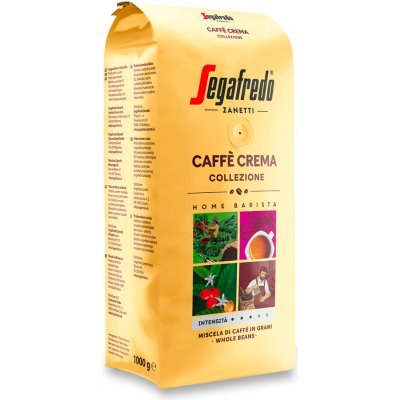 Segafredo Caffé Crema Collezione zrnková 1 kg – Hledejceny.cz