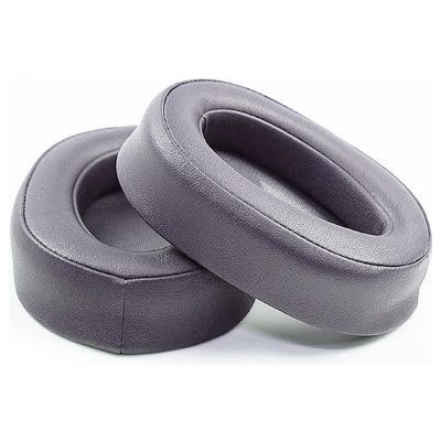 eses náušníky pro sluchátka Sony MDR-100ABN WH-H900N titanově šédé kožené – Hledejceny.cz
