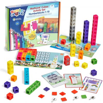 MathLink Cubes Numberblocks 1 10 Activity Set – Zbozi.Blesk.cz