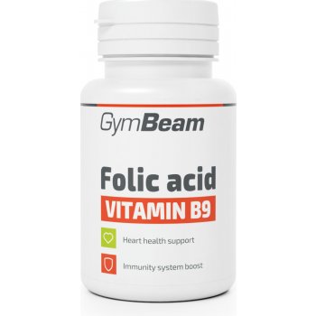 GymBeam kyselina listová vitamín B9 90 tablet