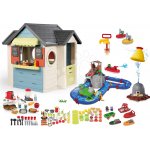 Smoby Set domeček se zahradní restaurací Chef House DeLuxe a vodní dráha AquaPlay Adventure Land s dobrodružstvím a potravinami – Hledejceny.cz
