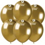 Gemar #088 Balónek SHINY 13 cm 5 zlatý – Zboží Dáma