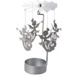 Dakls Kovové andělské zvonění s vločkami – Zboží Dáma