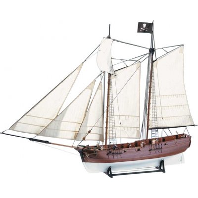 Amati Adventure pirátská loď 1760 kit 1:60 – Zboží Mobilmania