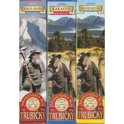 Hořické trubičky - Olča Trubičky Krakonošův mls Různé příchutě 35 g – Zboží Dáma
