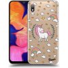 Pouzdro a kryt na mobilní telefon Samsung Pouzdro Picasee silikonové Samsung Galaxy A10 A105F - Unicorn star heaven čiré