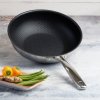 Pánev Baf Anchor nerezová pánev wok indukce 28 cm