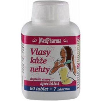 MedPharma Vlasy kůže nehty 67 tablet