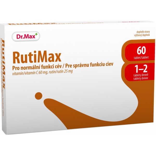 Doplněk stravy Dr.Max RutiMax 60 tablet