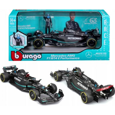 Bburago Mercedes-AMG F1 W14 E 2023 44 Hamilton 1:24 – Sleviste.cz