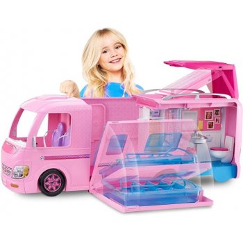 Barbie Karavan snů se skluzavkou