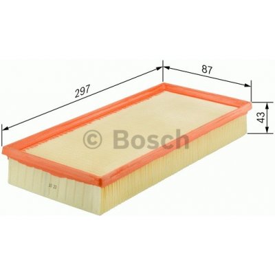 Vzduchový filtr Bosch 1 457 433 623 – Hledejceny.cz