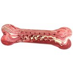 Hip Hop Antibakteriální dentální kost s vůní slaniny přírodní guma 11 cm – Zboží Dáma