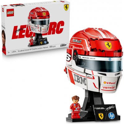 LEGO® Editions 43014 Helma Charles Leclerc ze Scuderia Ferrari HP – Zboží Dáma