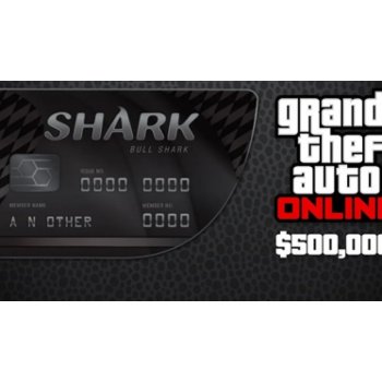 Grand Theft Auto Online Bull Shark Cash Card 500,000$