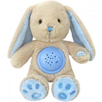 Baby Mix králíček s projektorem modrý