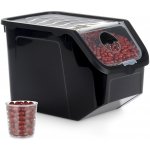 VILDE Skladovací box na cibuli a brambory černý černý 13 l – Hledejceny.cz