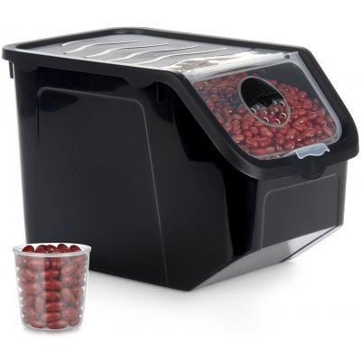 VILDE Skladovací box na cibuli a brambory černý černý 13 l – Hledejceny.cz