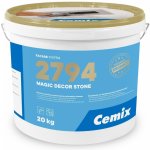Cemix 2794 MAGIC DECOR STONE Omítka dekorativní 379 20 kg – Zboží Mobilmania