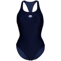 Arena dámské jednodílné plavky Arena WOMEN'S ICONS SWIMSUIT RACER BACK Solid 005041/700 tmavě modrá