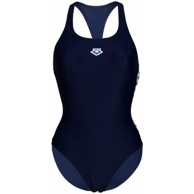 Arena dámské jednodílné plavky Arena WOMEN'S ICONS SWIMSUIT RACER BACK Solid 005041/700 tmavě modrá