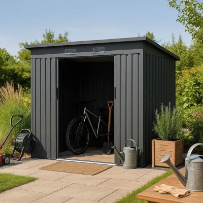 Juskys M 218x132x174 cm antracit – Sleviste.cz