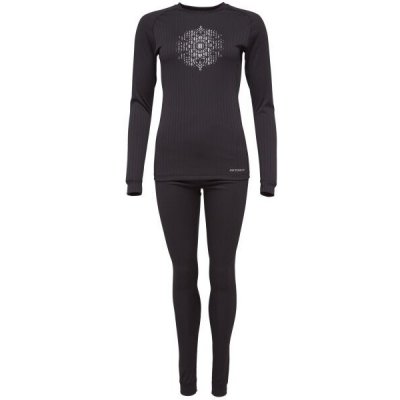 Arcore Lazena dámský dvoudílný set černý – Zboží Dáma