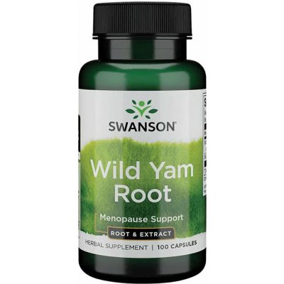 Swanson Wild Yam Sweet Potato Root 100 kapslí – Hledejceny.cz