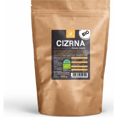 Allnature Cizrna Bio 0,5 kg – Zbozi.Blesk.cz