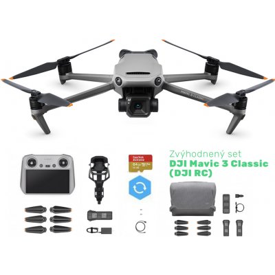 DJI Mavic 3 Classic (DJI RC) + DJI Care 2 roky + Fly More Kit + SanDisk 64GB – Hledejceny.cz
