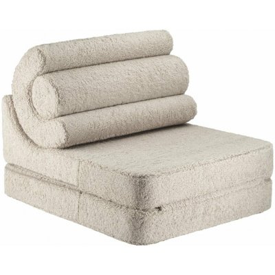 Wigiwama Flipster dětské křesílko hnědá/světlá 67 cm 57 cm 78 cm – Zboží Mobilmania