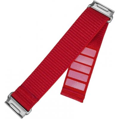 FIXED Nylon Sporty Strap pro Garmin QuickFit 26mm, červený FIXNST2-QF26MM-RD – Zboží Živě