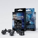 Q Workshop Classic RPG Dice Set 7 dice černá/bílá – Zboží Živě