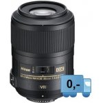 Nikon Nikkor 85mm f/3.5G ED AF-S DX VR Micro – Zboží Mobilmania