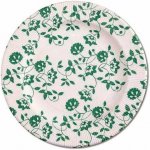 CHAKS TALÍŘE papírové Květy zelené 27cm – Sleviste.cz