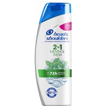 Head & Shoulders 2in1 Menthol šampon a balzám na vlasy proti lupům 225 ml