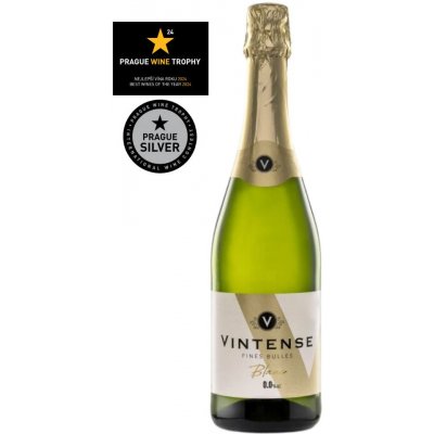 Vintense Víno bílé Blanc nealko 0% 0,75 l (holá láhev) – Sleviste.cz