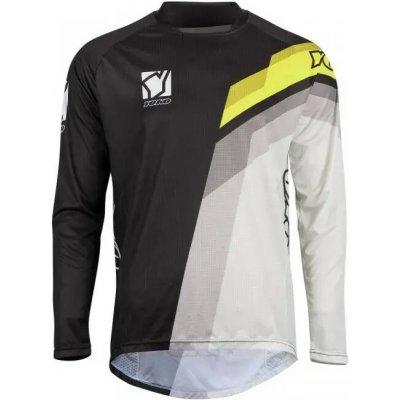 Motokrosový YOKO Viilee vel.XL | černá/bílá/žlutá | Zboží Auto