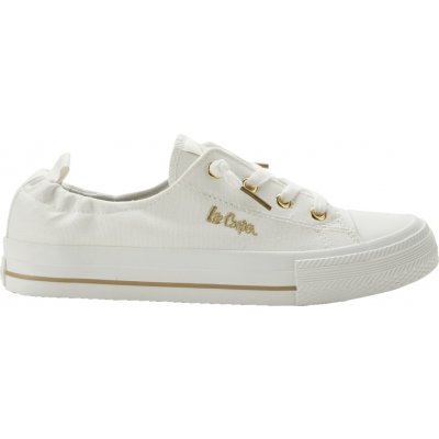 Lee Cooper LC FLEX CANVAS Bílá Zlatá – Sleviste.cz